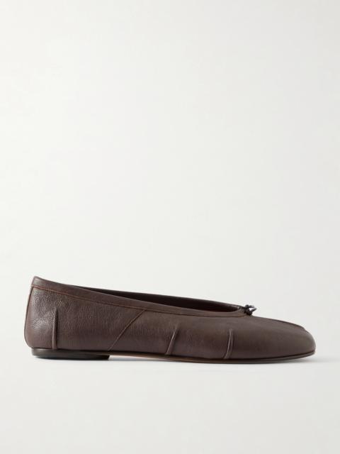 Maison Margiela Tabi Split-toe Leather Ballet Flats
