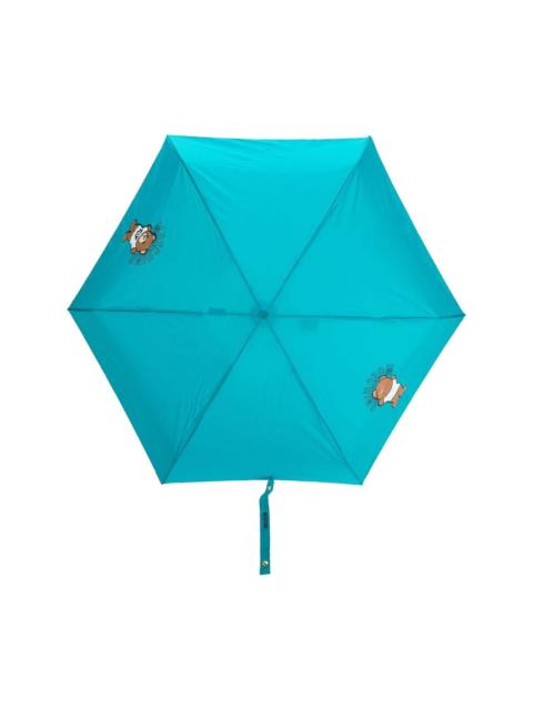 Moschino Teddy motif umbrella