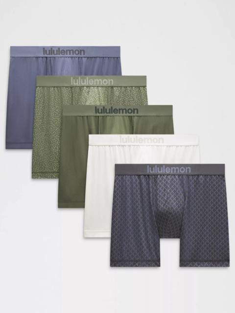 lululemon Always In Motion Boxer Brief 5" *5 Pack