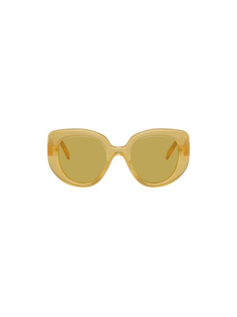 Yellow Butterfly Sunglasses