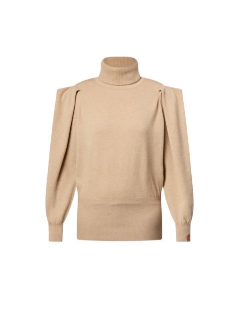 Louis Vuitton Pleat Shoulder Cashmere Pullover