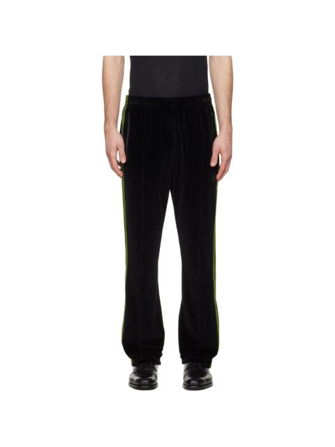NEEDLES Black Narrow Track Pants