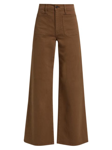 FRAME Women's Le Slim Palazzo Harbor Pocket Jeans - Ledger