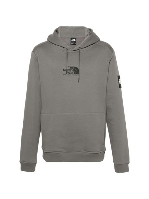 logo-print cotton hoodie