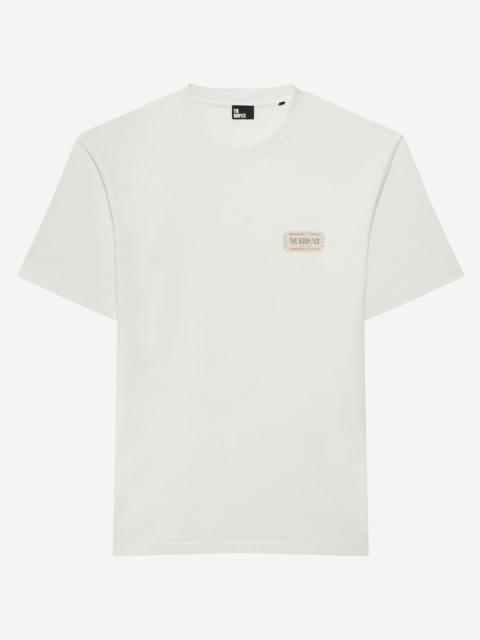 The Kooples T-SHIRT WITH ECRU SCREEN PRINT