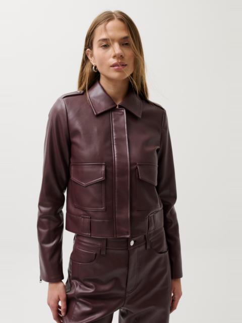 PISTOLA BEX SHRUNKEN JACKET - CABERNET