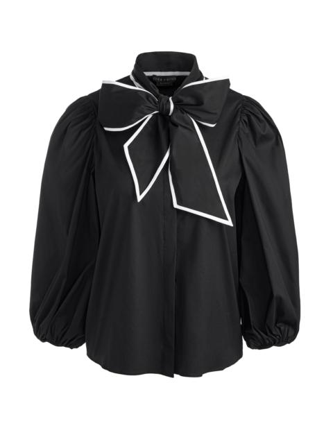 Alice + Olivia LOU BOW BUTTON DOWN