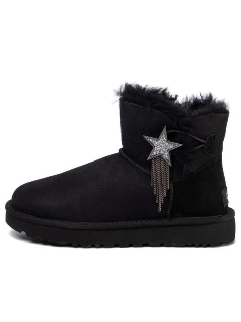 UGG (WMNS) UGG Mini Bailey Star Snow Boots Black 1108930-BLK