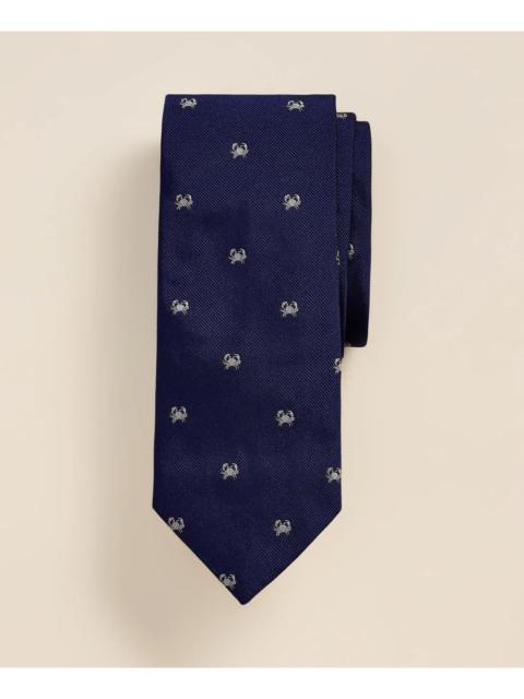 Brooks Brothers Silk Zodiac Tie