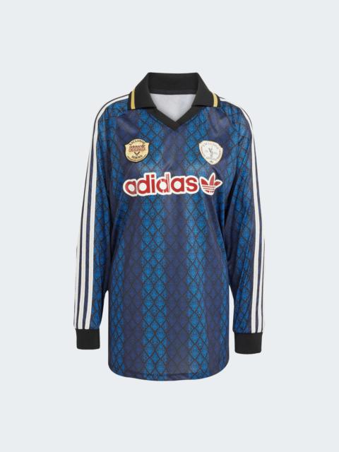 【ADIDAS】Retro Sports Cricket Inspired Long Sleeve Jersey adidas Originals Jersey Adidas Retro Sports Cricket-Inspired