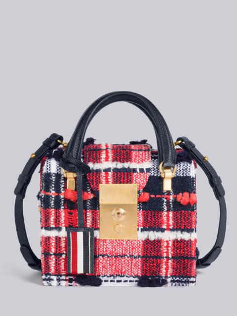 Thom Browne Madras Pouf Tweed Mrs. Thom Mini Bag