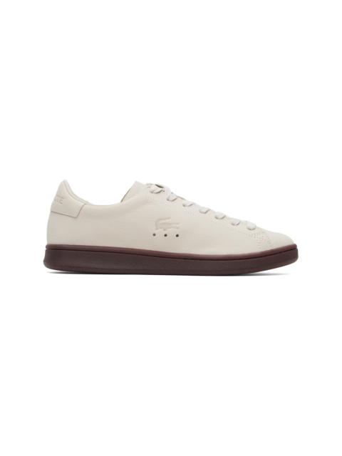 LACOSTE Off-White Carnaby Set Sneakers