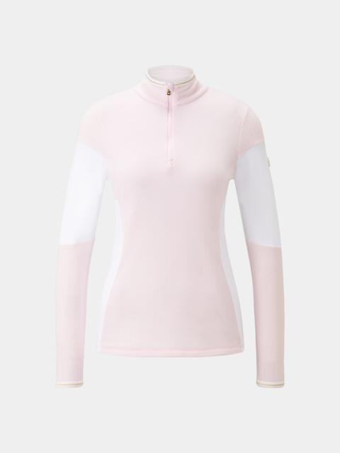 Becky Fleece shirt in Pink/Off-white