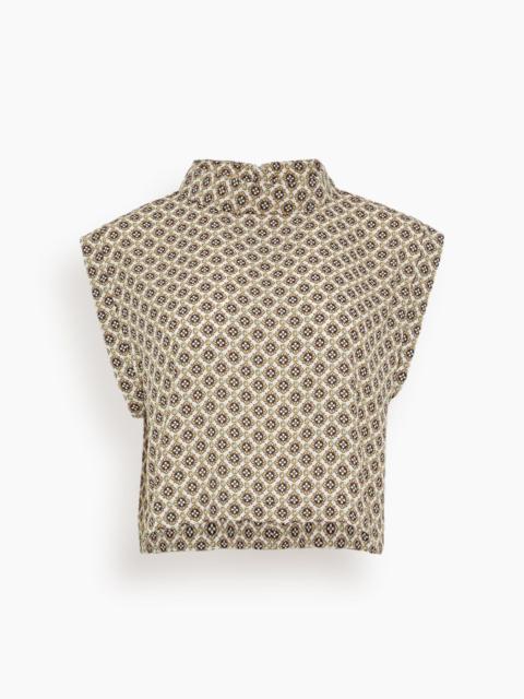 RACHEL COMEY Bacchus Top in Cream