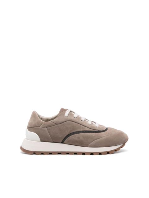 Brunello Cucinelli BROWN SNEAKERS FOR WOMEN | miinto