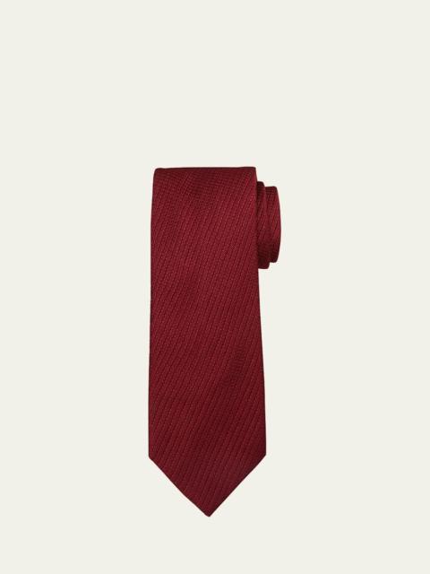 Brioni Men's Textured Silk Tie