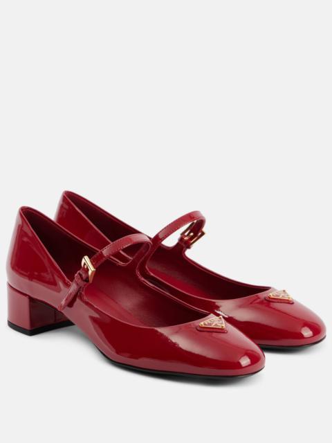Prada Patent leather Mary Jane pumps