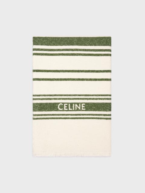 CELINE BLANKET IN WOVEN COTTON