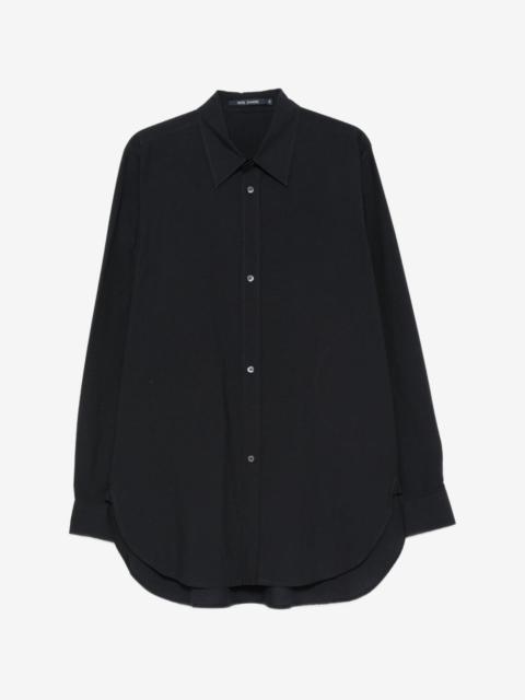 SOFIE D'HOORE curved-hem long-sleeve shirt