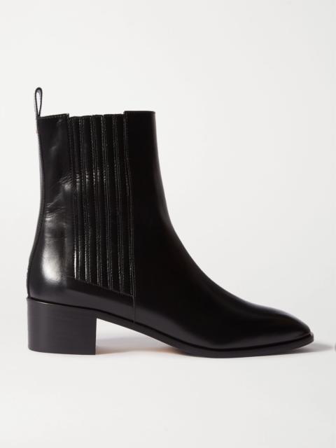 Aeyde Neil leather Chelsea boots Black