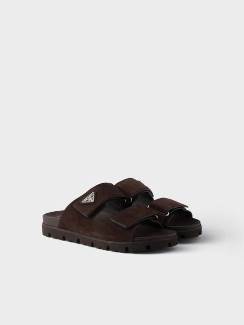 Prada Suede band sandals