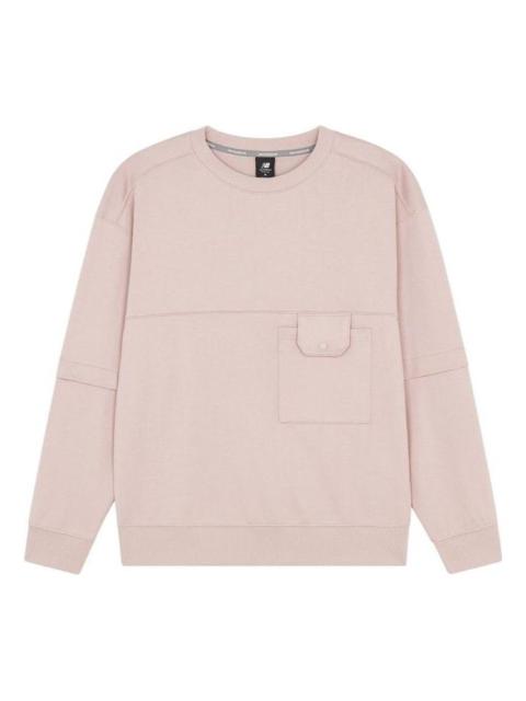 New Balance New Balance Pocket Sweatshirt 'Pink' AMT21369-PK
