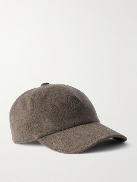 Loro Piana Logo-Embroidered Storm System® Cashmere Baseball Cap