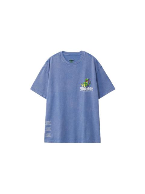 Li-Ning x Disney Muppets Graphic T-shirt 'Blue' AHSR839-1