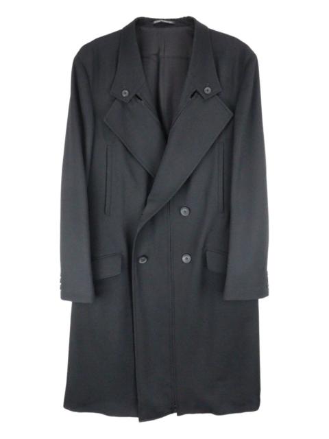 Yohji Yamamoto buttoned long coat