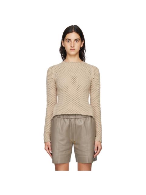 AERON Beige Avenue Sweater