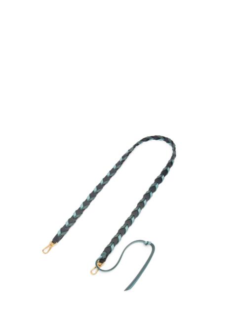 Loewe Thin braided strap in classic calfskin