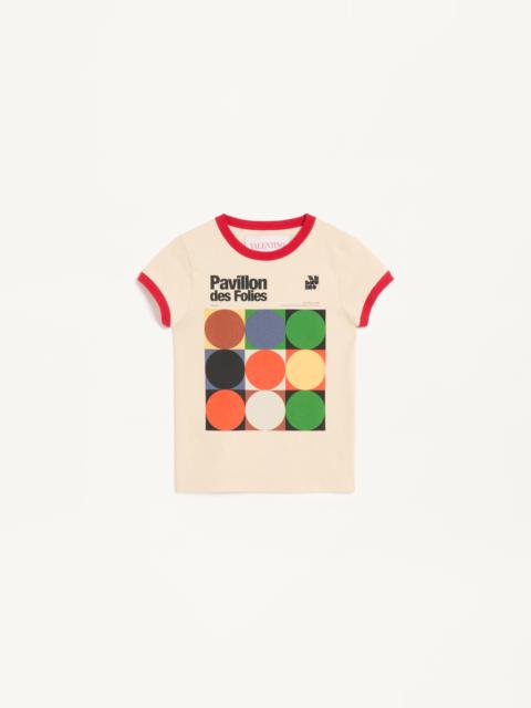 Valentino PRINTED COTTON JERSEY T-SHIRT