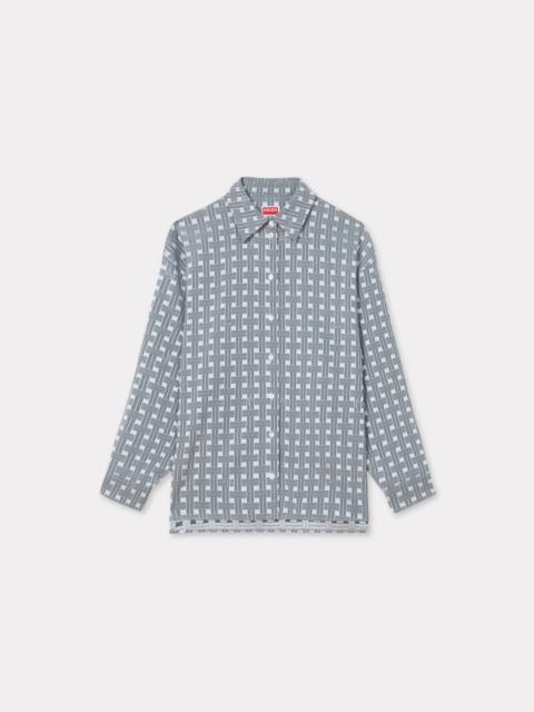 KENZO 'KENZO Weave' dropped shoulders shirt