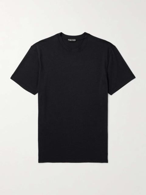 TOM FORD Slim-Fit Lyocell and Cotton-Blend T-Shirt