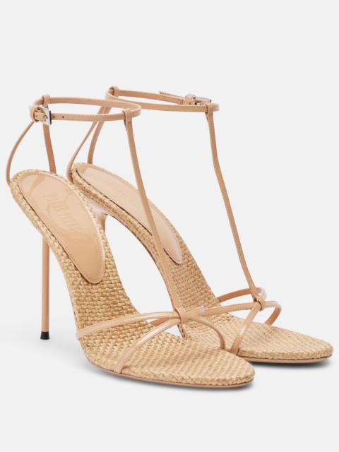 PARIS TEXAS Lidia patent leather sandals
