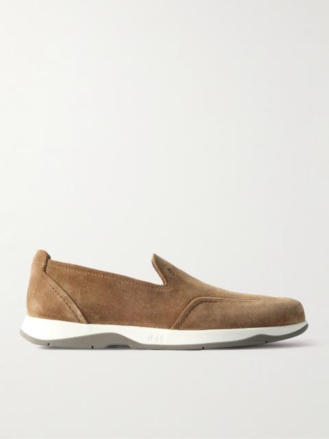 Berluti Echappée Suede Loafers