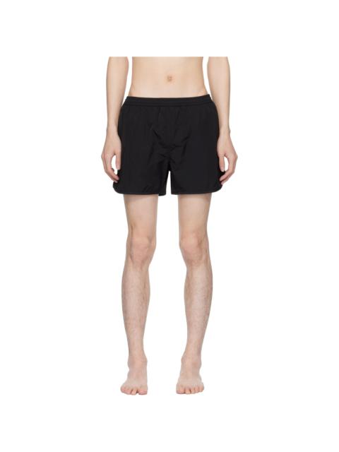 Black Three-Pocket Swim Shorts