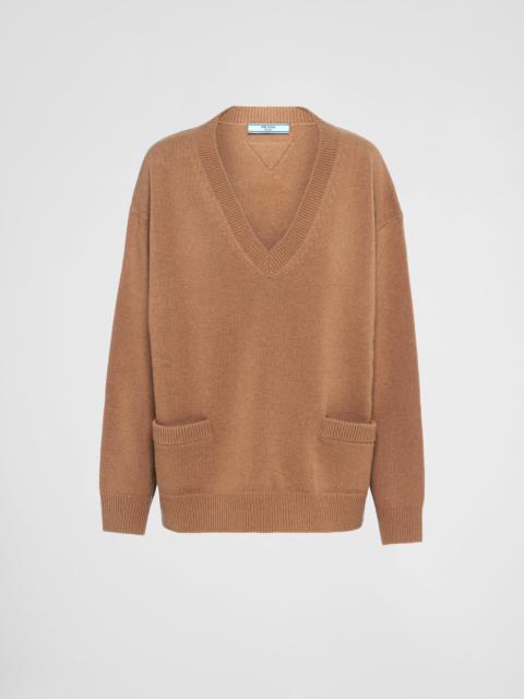 Wool and cashmere sweater