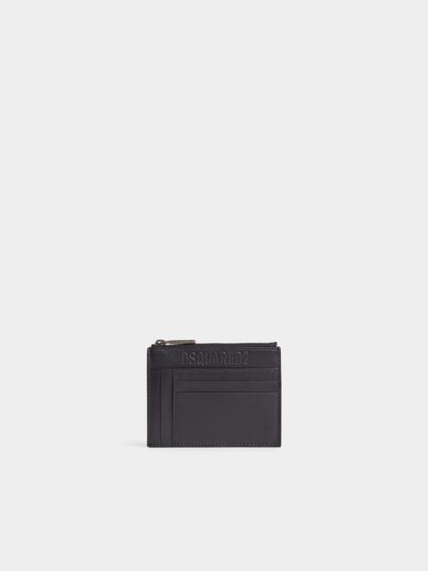 DSQUARED2 URBAN ZIP CREDIT CARD HOLDER