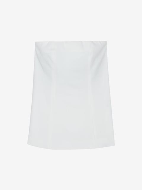 The Frankie Shop Abbie Strapless Top - White