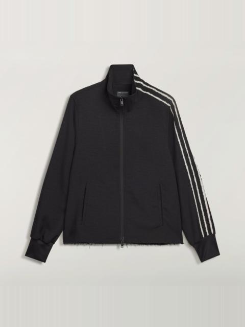 Y-3 Y-3 SPORT UNIFORM RAW CUT 3 STRIPES TRACK TOP