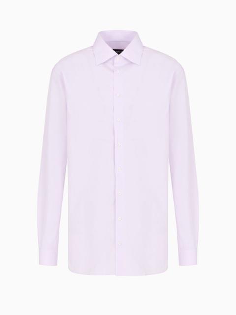 GIORGIO ARMANI Regular-fit luxury cotton shirt