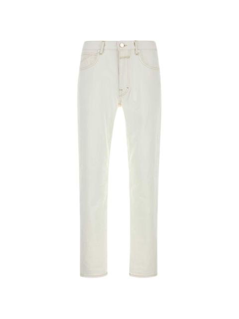 CLOSED logo-patch straight jeans