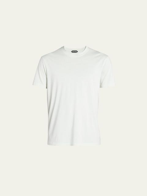 Men's Lyocell-Cotton Crewneck T-Shirt