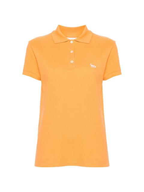 Maison Kitsuné Fox-patch polo shirt