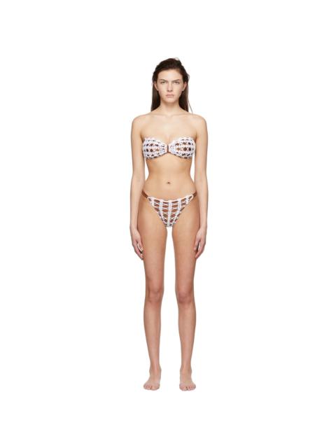 diotima SSENSE Exclusive Tan Nylon Bikini
