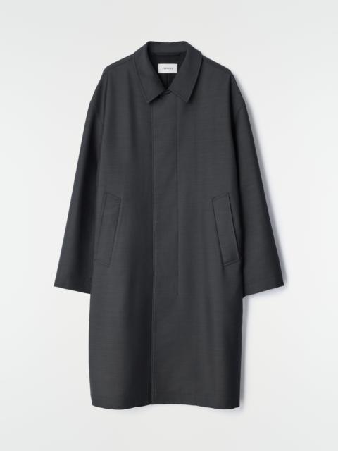 Lemaire CAR COAT IN DOUBLE FACE WOOL VISCOSE