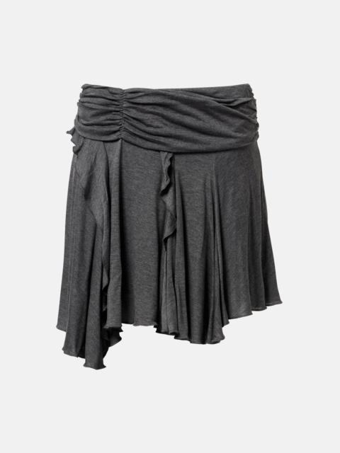 Isabel Marant Étoile Rosinda asymmetric draped miniskirt