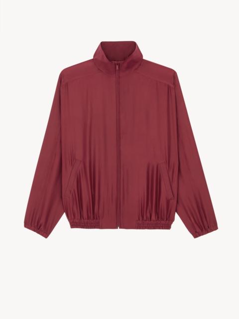 SAINT LAURENT JACKET IN SILK HABOTAI