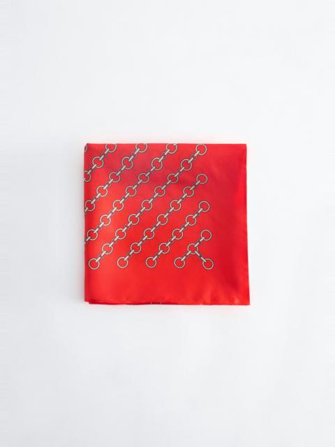 & Other Stories Printed Silk Scarf